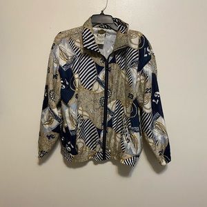 Out Brook VINTAGE SILK BOMBER